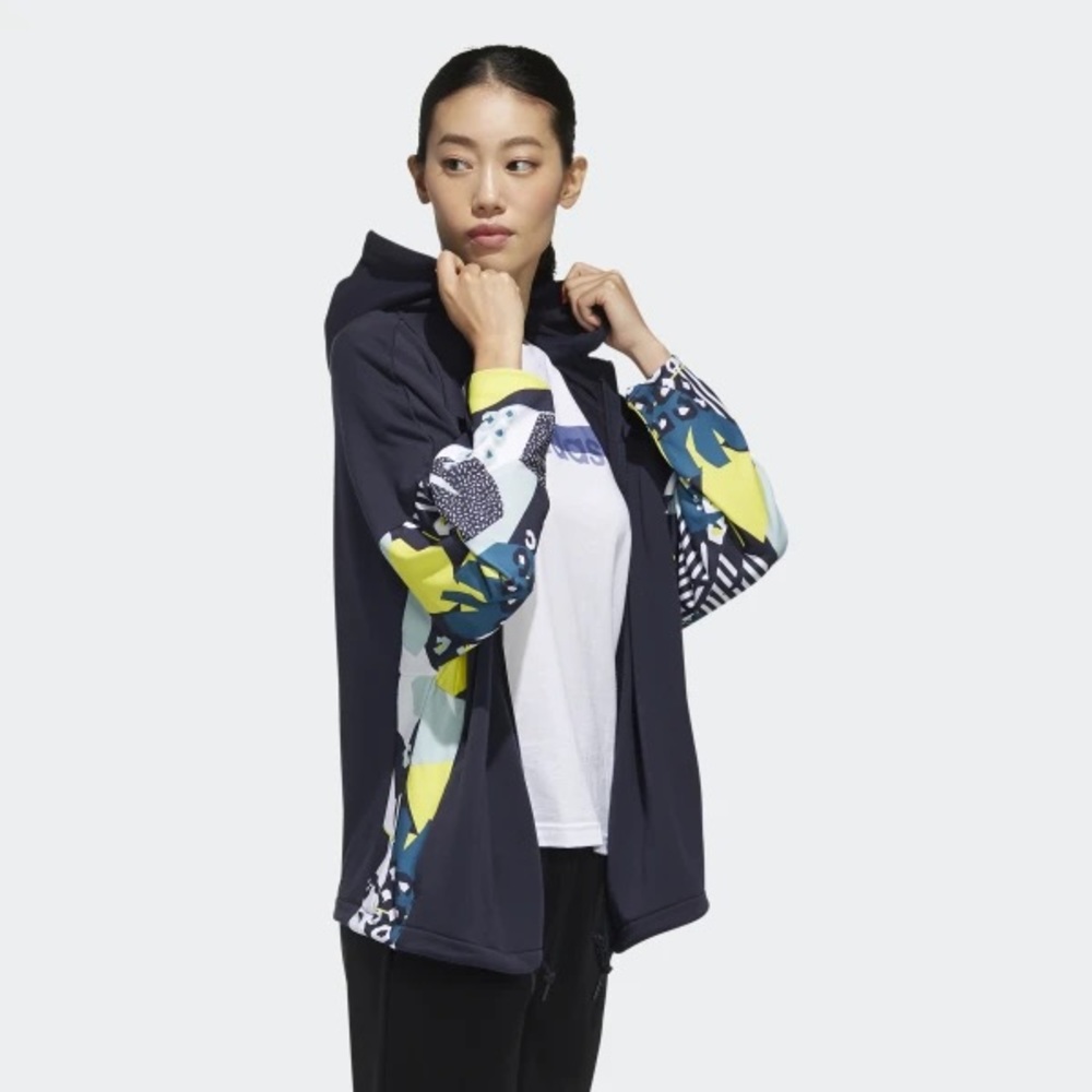 NWT Adidas FARM RIO HOODED TRACK TOP Legend